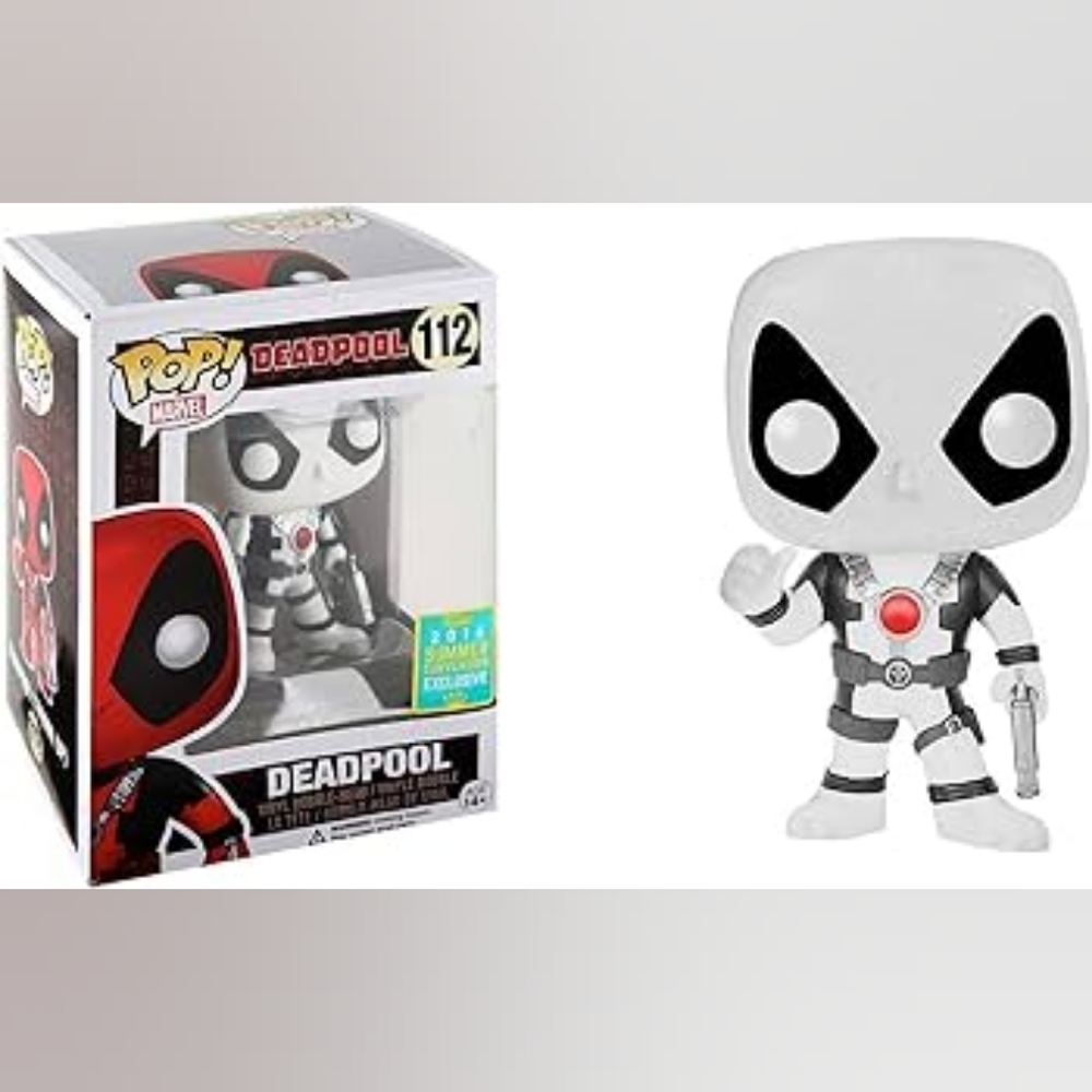 Funko Deadpool Pop Vinyl Figure - Black, White, Red